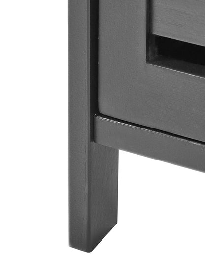 Toiletpapirskab OLATHE 18x17x72 cm Sort | 4069605056689