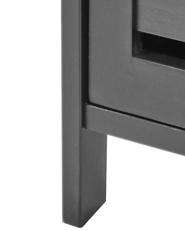 Toiletpapirskab OLATHE 18x17x72 cm Sort | 4069605056689