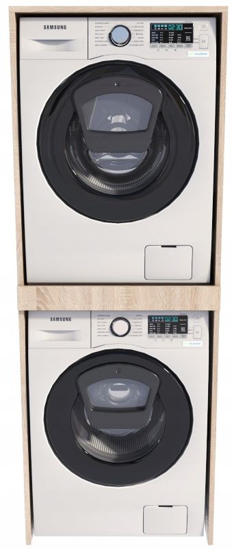 Vaskemaskineskab TS Per 66x183,6x69,6 cm Sonoma Eg | 5906412305281