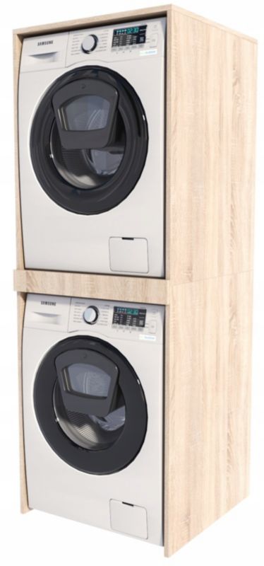 Vaskemaskineskab TS Per 66x183,6x69,6 cm Sonoma Eg | 5906412305281