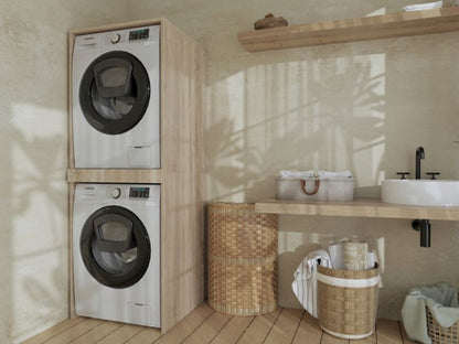 Vaskemaskineskab TS Per 66x183,6x69,6 cm Sonoma Eg | 5906412305281