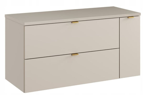 Skab under håndvask 100 cm med bordplade Cashmere Mat Dalia