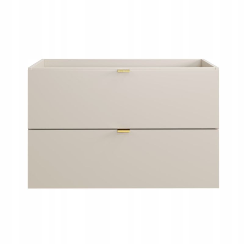Vaskeskab 80 cm Cashmere 2 Skuffer MDF Soft Close