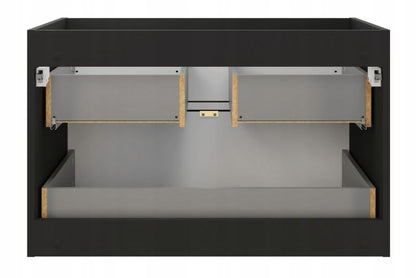 Undervaskeskab DONNA 80 cm Sort med Eg Casella Front