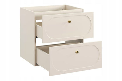 Badeværelsessæt Donna Sand 60 cm + 35 cm Beige