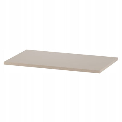 Hængende underskab med bordplade 80 cm Sandbeige Riflet CLEO