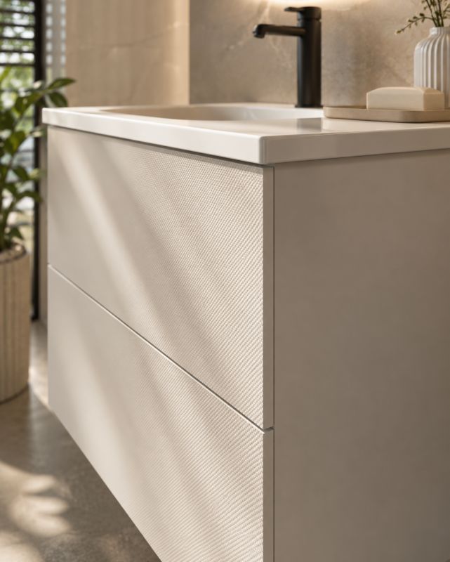Underskab til vask Clever 60 cm Perlehvid