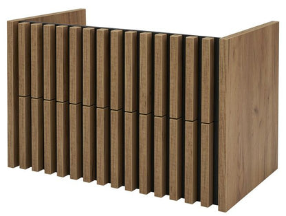 Væghængt Underskab Line 80 cm Guld Eg | 5906365427443