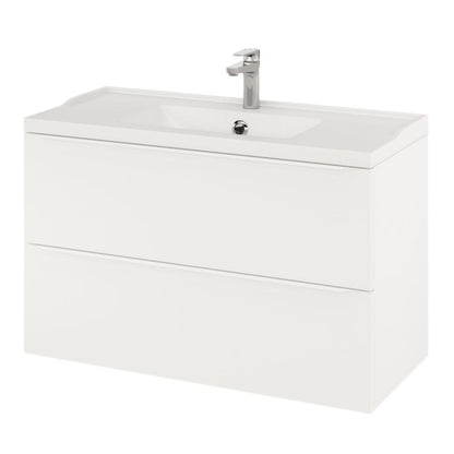 Vaskeskab Imandra 100x45x60 cm Hvid Mat