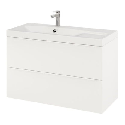 Vaskeskab Imandra 100x45x60 cm Hvid Mat