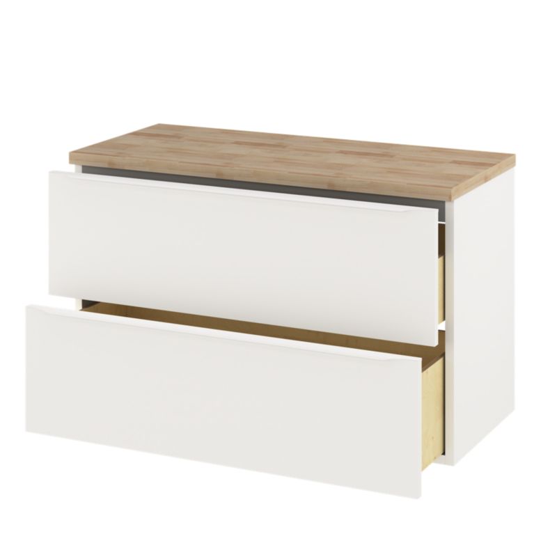 Vaskeskab Imandra 100x45x60 cm Hvid Mat