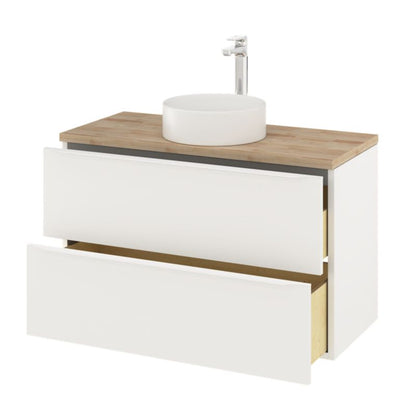 Vaskeskab Imandra 100x45x60 cm Hvid Mat