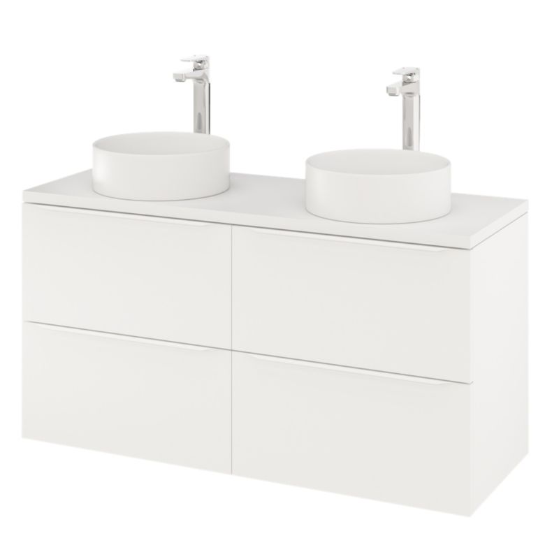Vaskeskab Imandra 120 cm Hvid Mat