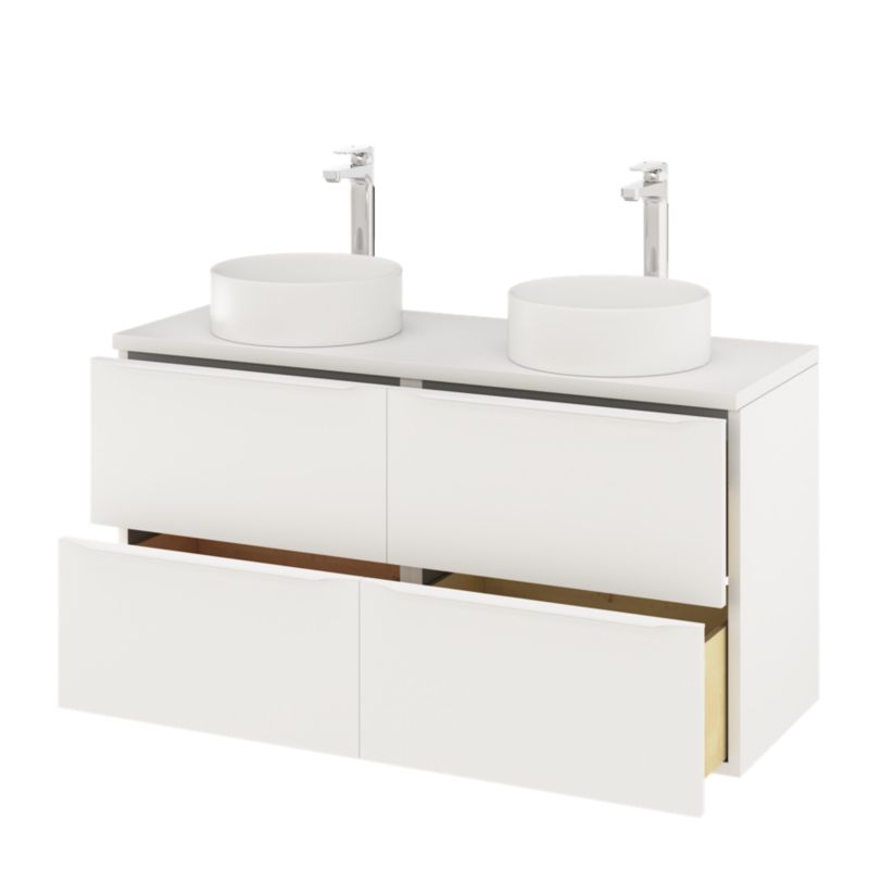 Vaskeskab Imandra 120 cm Hvid Mat