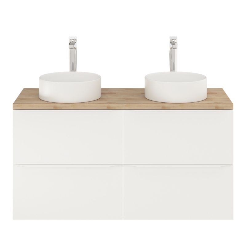 Vaskeskab Imandra 120 cm Hvid Mat