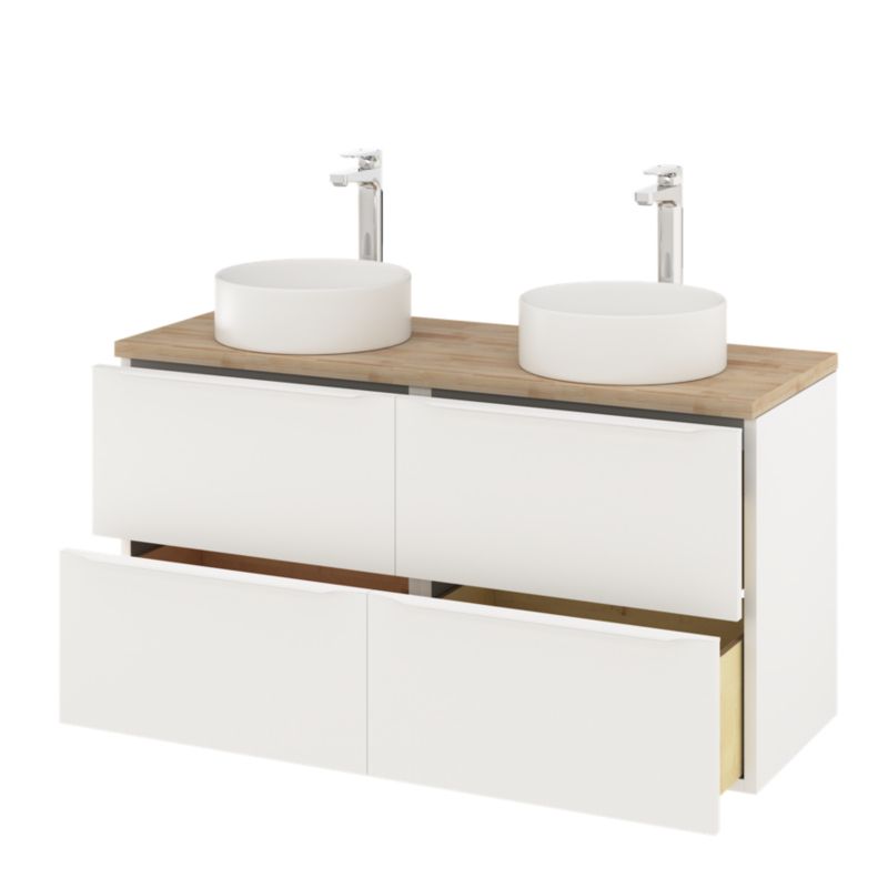 Vaskeskab Imandra 120 cm Hvid Mat