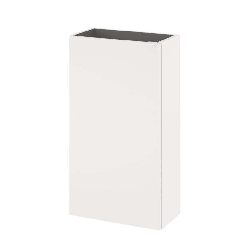 GoodHome Imandra 44 cm fritstående vaskeskab i mat hvid