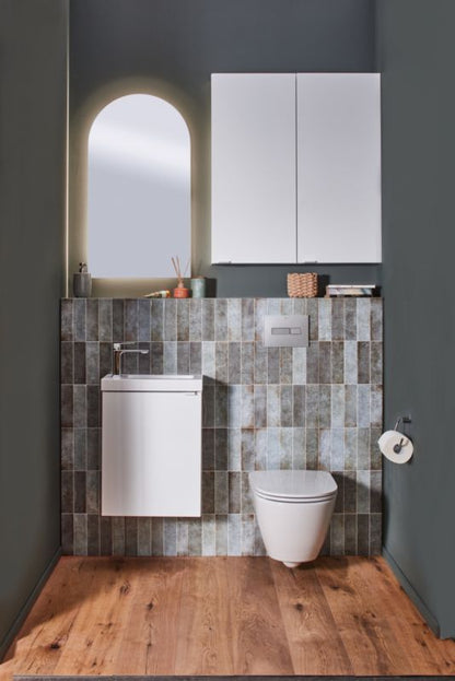 Væghængt Underskab Imandra 44x23x55 cm Hvid Mat | 5059340963341