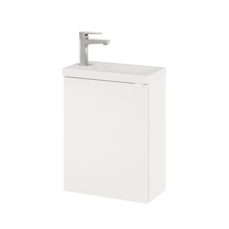 GoodHome Imandra væghængt vaskeskab 44 cm mat hvid