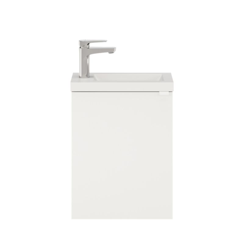 Væghængt Underskab Imandra 44x23x55 cm Hvid Mat | 5059340963341