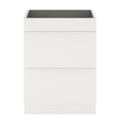 GoodHome Imandra 60 cm fritstående vaskeskab i mat hvid