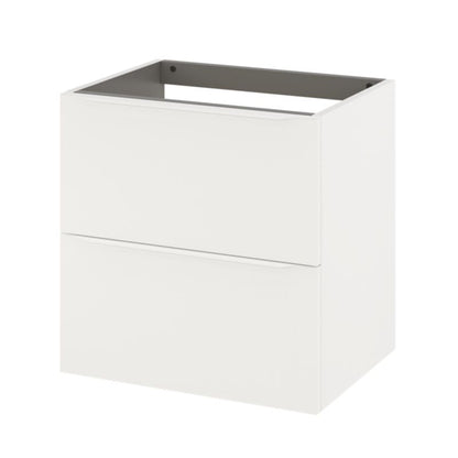 GoodHome Imandra 60 cm væghængt vaskeskab i mat hvid