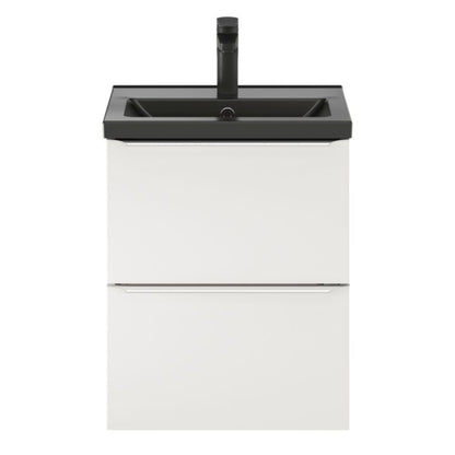 GoodHome Imandra Slim væghængt vaskeskab 50 cm hvid