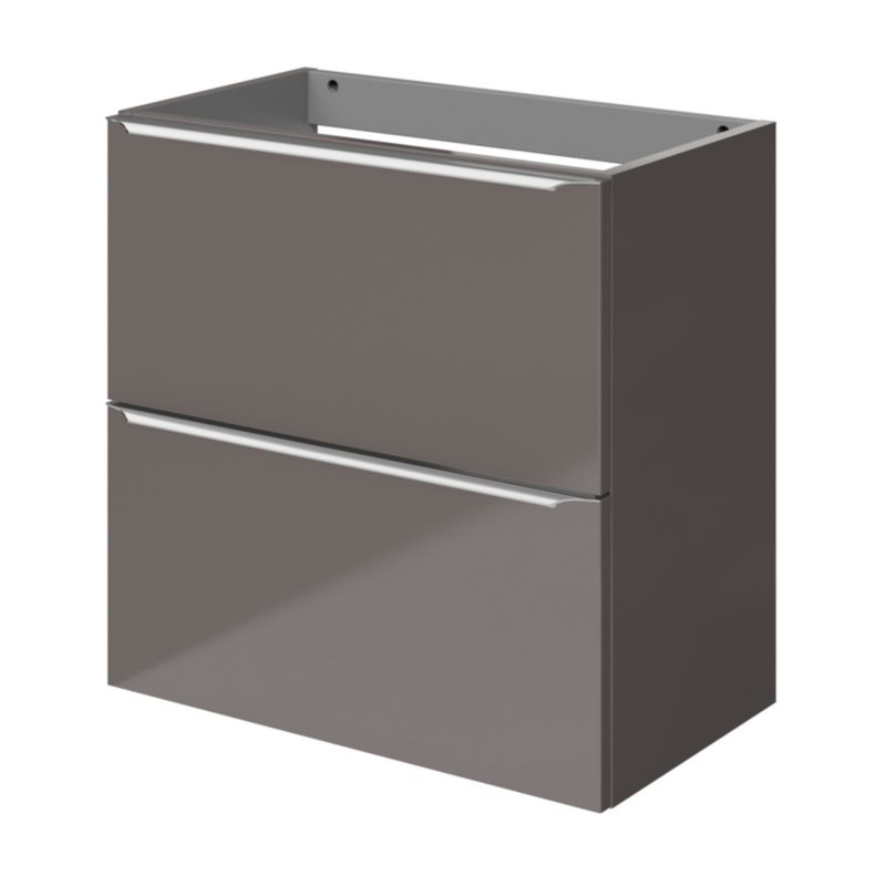 GoodHome Imandra Slim væghængt vaskeskab 60 cm antracit