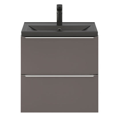 GoodHome Imandra Slim væghængt vaskeskab 60 cm antracit