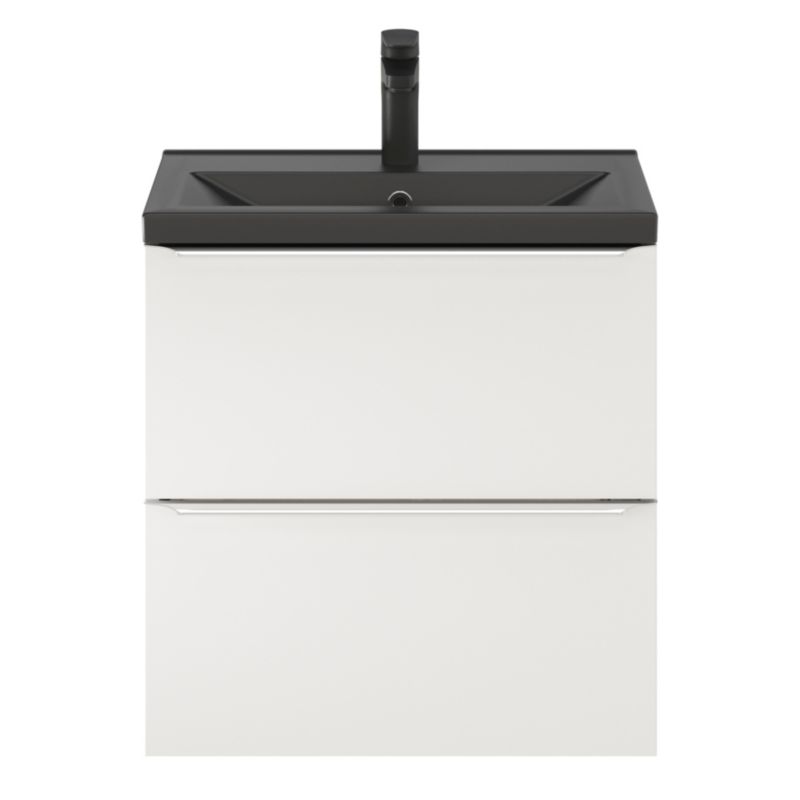GoodHome Imandra Slim væghængt vaskeskab 60 cm hvid