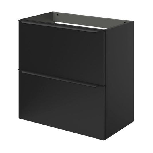 GoodHome Imandra Slim væghængt vaskeskab 60 cm mat sort