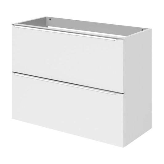 GoodHome Imandra Slim væghængt vaskeskab 80 cm hvid