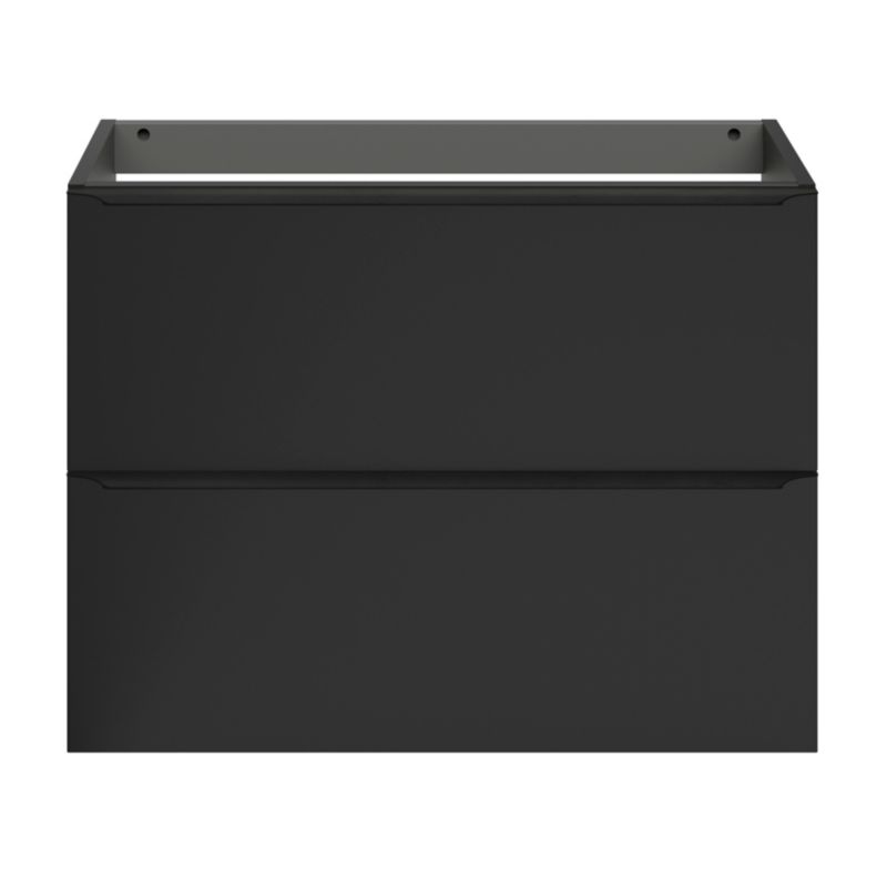 Vaskeskab Imandra Slim 80 cm Mat Sort