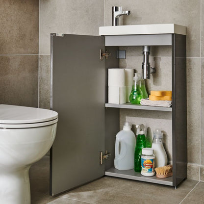 Vaskeskab Imandra 44 cm Antracit | 5059340018843
