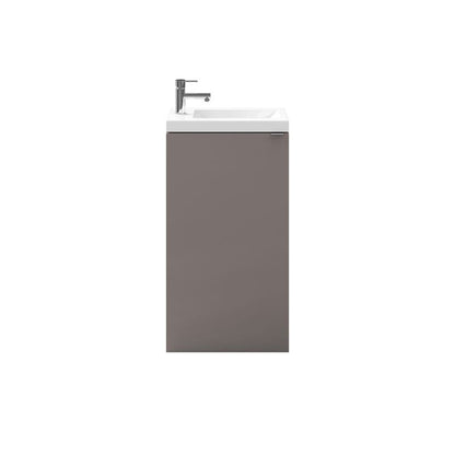 Fritstående vaskeskab GoodHome Imandra 44 cm i antracit