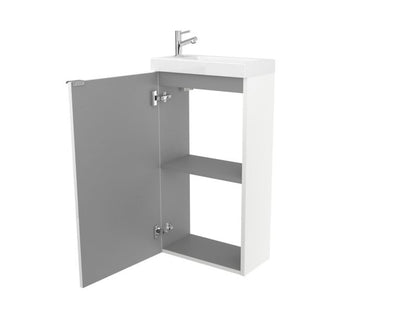 Fritstående vaskeskab GoodHome Imandra 44 cm hvid