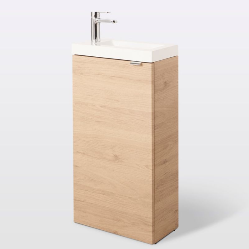 Fritstående vaskeskab GoodHome Imandra 44 cm eg