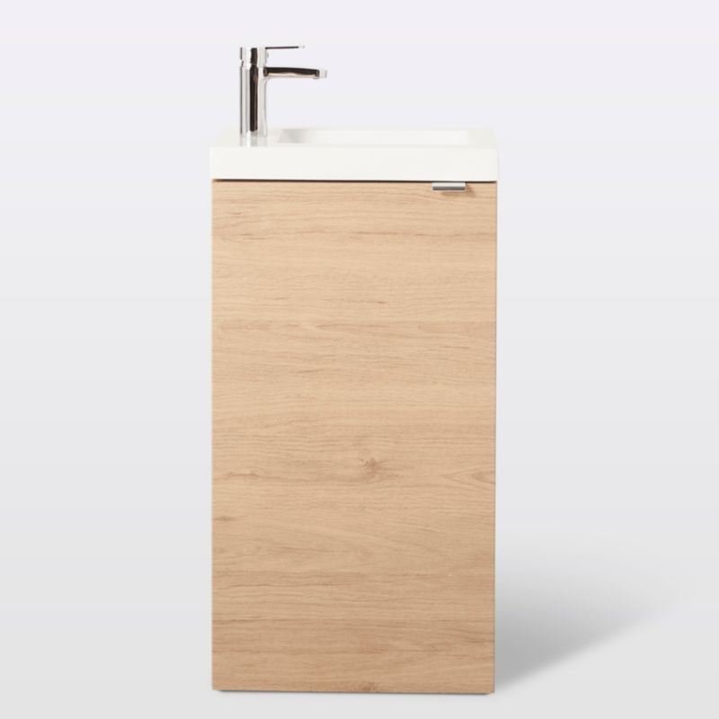 Fritstående vaskeskab GoodHome Imandra 44 cm eg