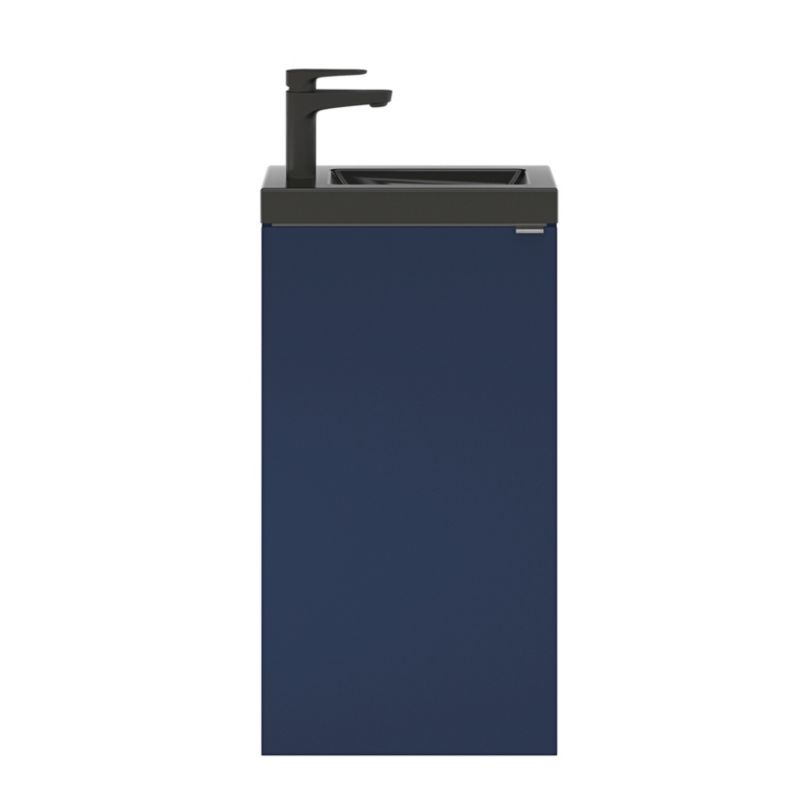 GoodHome Imandra fritstående vaskeskab 44 cm mat‑mørkeblå