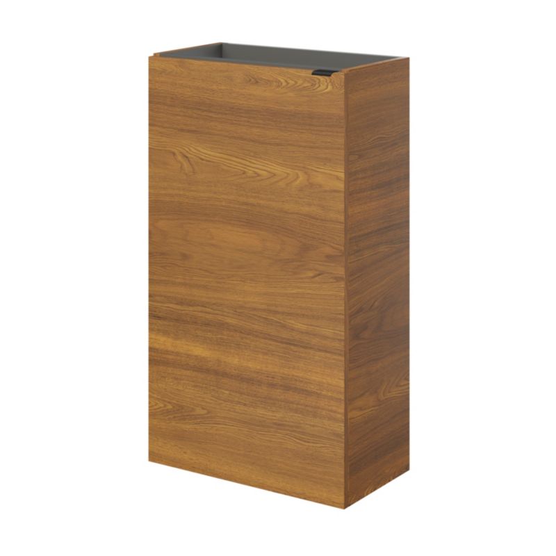 Fritstående vaskeskab Goodhome Imandra 44 cm valnød