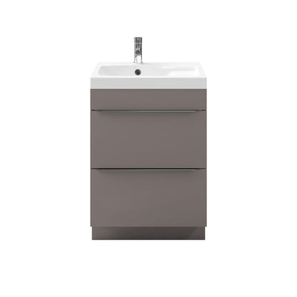 GoodHome Imandra fritstående vaskeskab 60 cm i antracit