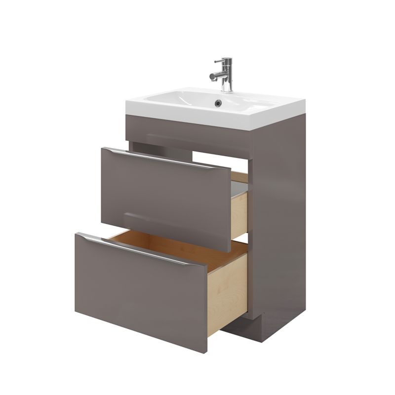 Vaskeskab Imandra 60 cm Antracit