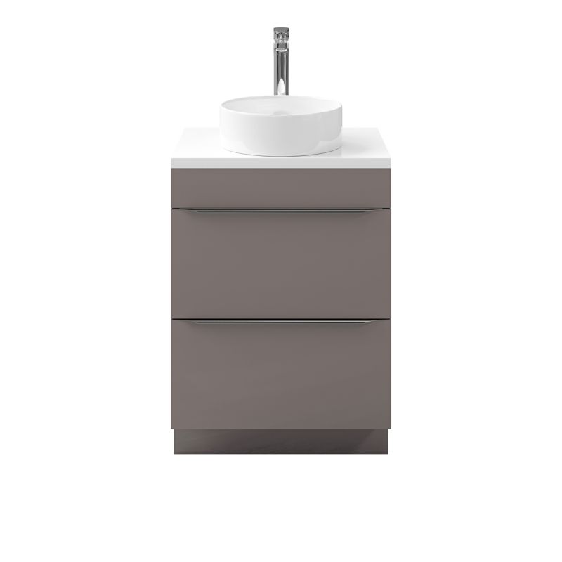 GoodHome Imandra fritstående vaskeskab 60 cm i antracit