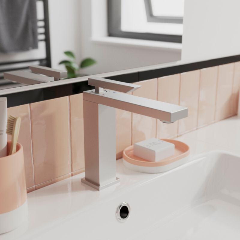 GoodHome Imandra fritstående vaskeskab 60 cm i antracit