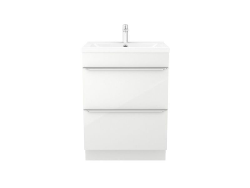 Stående vaskeskab GoodHome Imandra 60 cm hvid