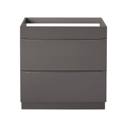 GoodHome Imandra fritstående vaskeskab 80 cm i antracit