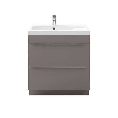 GoodHome Imandra fritstående vaskeskab 80 cm i antracit