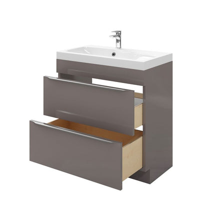 Vaskeskab Imandra 80 cm Antracit