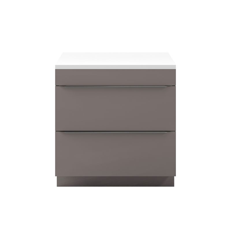 GoodHome Imandra fritstående vaskeskab 80 cm i antracit