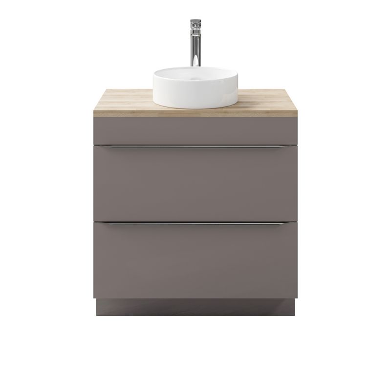 GoodHome Imandra fritstående vaskeskab 80 cm i antracit